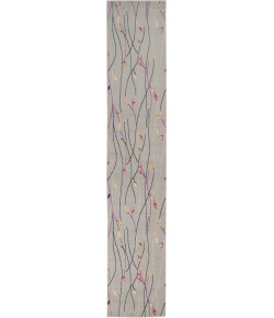 Nourison Grafix - Grf15 Grey Area Rug 2 ft. 3 X 12 ft. Rectangle