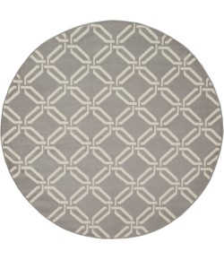 Nourison Jubilant - Jub17 Grey Area Rug 5 ft. 3 X Round