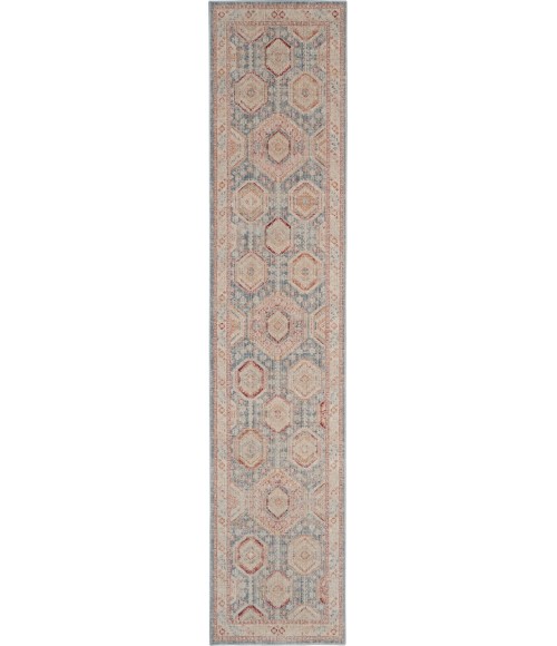 Nourison ENCHANTING HOME Area Rug Nourison Enchanting Home Runner Area Rug ENH01-Light Blue Multi