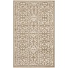 Nourison Jubilant Taupe JUB06 2 ft. X 4 ft. Rectangle Rug