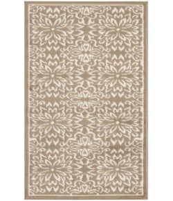 Nourison Jubilant Taupe JUB06 2 ft. X 4 ft. Rectangle Rug