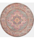 Nourison Passion Round Area Rug PSN03-Grey