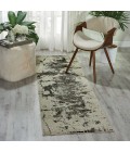 Nourison Maxell Runner Area Rug MAE07-Ivory/Grey