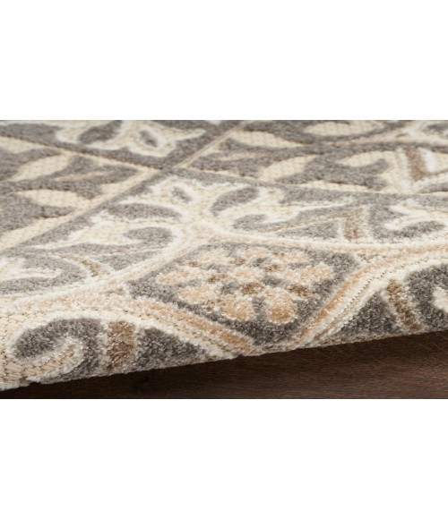 Nourison Aloha Ivory Grey ALH34 2 ft. 8 in. X 4 ft. Rectangle Rug