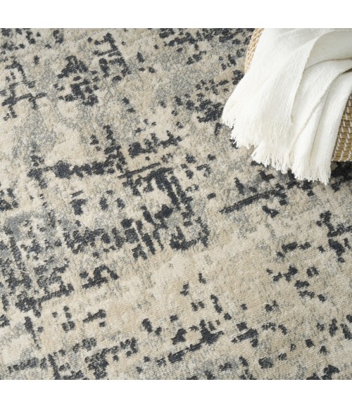 Nourison Concerto Ivory Grey CNC17 7 ft. 10 in. X 9 ft. 10 in. Rect. Rug