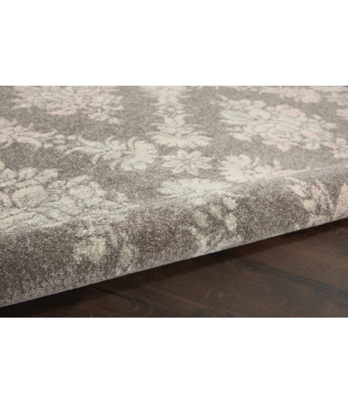 Nourison Tranquil Area Rug TRA09-Grey/Pink