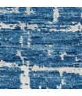 Nourison Luna Blue Silver LUN02 8 ft. X 10 ft. Rect. Rug