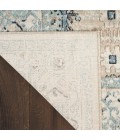 Nourison Home Washable Decor Taupe Blue WSD12 5 ft. 3 in. X 7 ft. Rectangle Rug