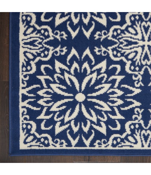 Nourison Jubilant Area Rug JUB06-Navy/Ivory
