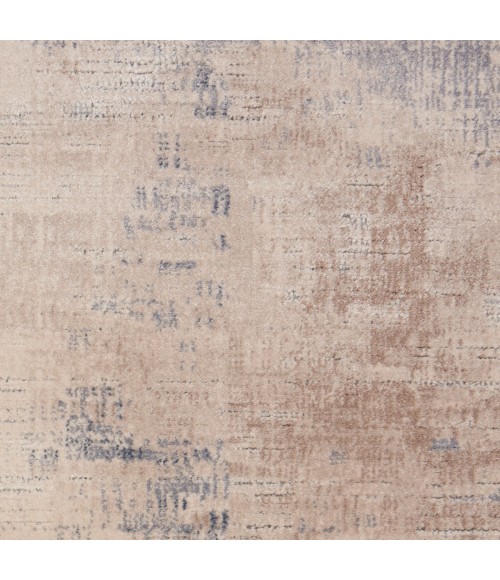 Nourison Rustic Textures Area Rug RUS02 Beige/Grey 5'3" Round