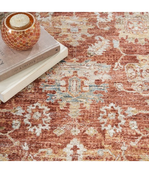 Nourison Sahar Rust SHR02 4 ft. X 6 ft. Rect. Rug
