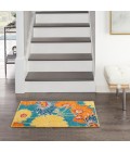 Nourison Allur Area Rug ALR06-Turquoise Multicolor