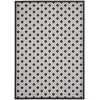 Nourison Home Aloha ALH26 Black White 12 ft. X 15 ft. Area Rug