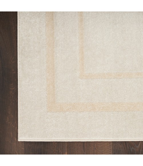 Nourison Home Nourison Essentials Ivory Gold NRE02 9 ft. X 12 ft. Rectangle Rug