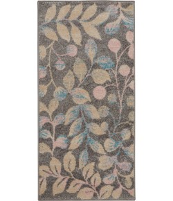 Nourison Tranquil(Traql) - Tra03 Grey Beige Area Rug 2 ft. X 4 ft. Rectangle