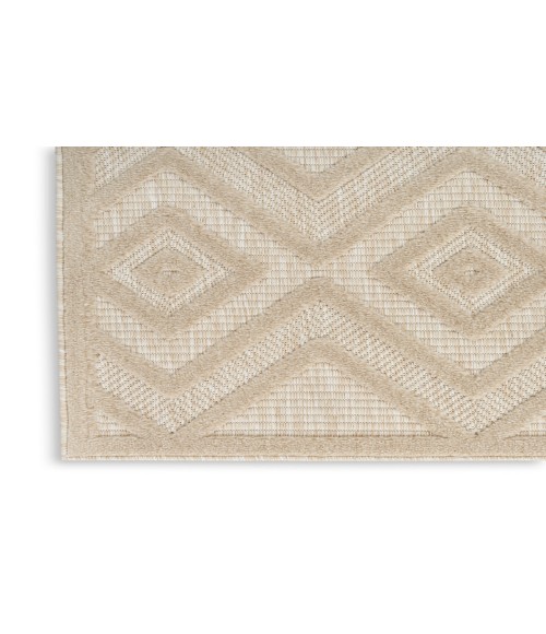 Nourison Versatile Cream NRV01 6 ft. X 9 ft. Rectangle Rug