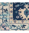 Nourison Tranquil Area Rug TRA10-Navy/Ivory