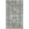 Nourison Astra Machine Washable Teal Beige ASW16 2 ft. X 6 ft. Rectangle Rug