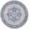 Nourison Whimsicle - Whs03 Grey Blue Area Rug 8 ft. X Round