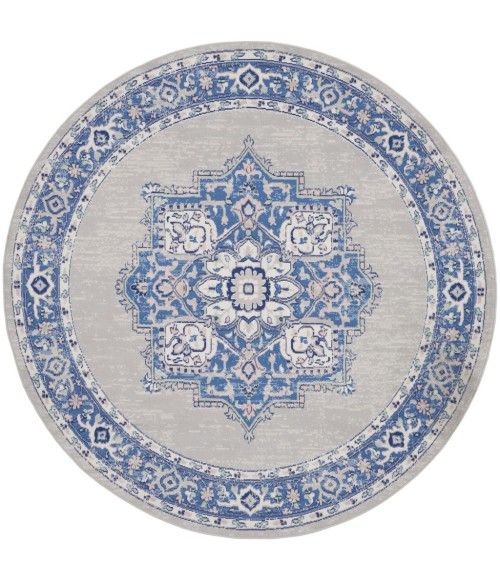Nourison Whimsicle Area Rug WHS03-Grey Blue