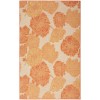 Nourison Garden Oasis Coral GOA04 6 ft. X 9 ft. Rectangle Rug