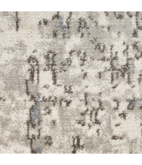 Nourison Quarry Ivory Blue Grey QUA01 8 ft. X 10 ft. Rect. Rug