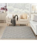 Nourison Easy Care Area Rug NES01 Silver Grey