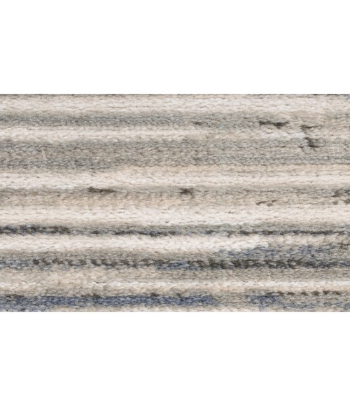 Nourison Serenity Home Ivory Grey Blue SRH03 2 ft. 2 in. X 7 ft. 6 in. Rectangle Rug