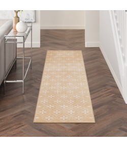 Nourison Home Nourison Essentials Beige Ivory NRE04 2 ft. 2 in. X 7 ft. 6 in. Rectangle Rug