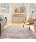 Nicole Curtis Machine Washable Series 1 Area Rug SR104 Blue/Multi