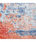 Nourison SAFARI DREAMS Area Rug kathy ireland Home Safari Dreams Area Rug KI374-Blue/Brick