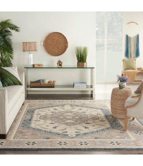 Nourison Bahari Area Rug BAH03-Grey