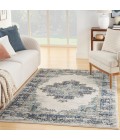 Nourison Passion Area Rug PSN03 Ivory/Grey/Blue
