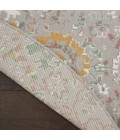 Nourison Twilight Round Area Rug TWI13 Grey/Multi 8' Round