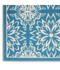 Nourison Jubilant Area Rug JUB06-Ivory/Blue