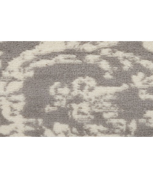 Nourison Jubilant Grey JUB09 2 ft. X 6 ft. Rectangle Rug
