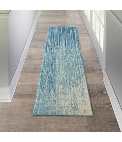 Nourison Passion - Psn09 Navy Light Blue Area Rug 1 ft. 10 X 6 ft. Rectangle
