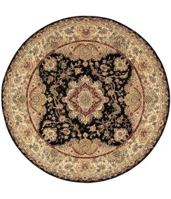 Nourison 2000 - 2028 Black Area Rug 8 ft. X Round