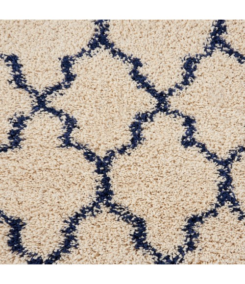 Nourison Amore Area Rug AMOR2-Ivory/Blue