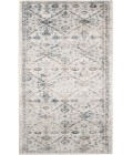 Nourison Astra Machine Washable Ivory Blue ASW16 2 ft. 2 in. X 8 ft. Rectangle Rug