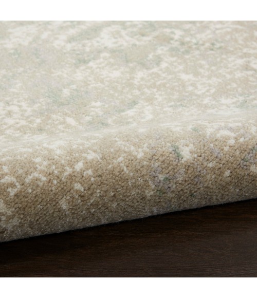 Nourison Twilight Area Rug TWI06 Ivory Green 2' x 3'