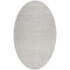 Nourison Astra Machine Washable Grey ASW10 7 ft. 10 in. Round Rug