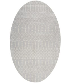 Nourison Astra Machine Washable Grey ASW10 7 ft. 10 in. Round Rug