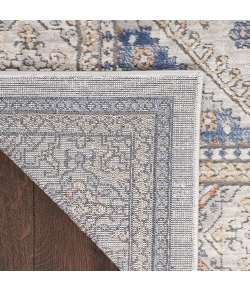 Nicole Curtis Series 4 Area Rug SR403 Grey/Blue