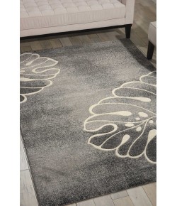Nourison Maxell - Mae04 Grey Area Rug 7 ft. 10 X 10 ft. 6 Rectangle