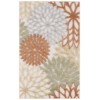 Nourison Aloha Ivory Multicolor ALH05 2 ft. 8 in. X 4 ft. Rectangle Rug