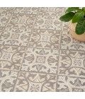Nourison Aloha Area Rug Nourison Aloha Area Rug ALH34 Ivory Grey
