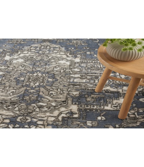 Nourison Concerto Blue CNC05 7 ft. 10 in. X 9 ft. 10 in. Rectangle Rug