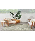 Nourison Garden Oasis Ivory Green GOA01 4 ft. X 6 ft. Rectangle Rug