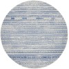 Nourison Whimsicle - Whs16 Ivory Blue Area Rug 8 ft. X Round